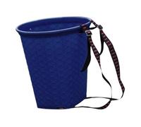 Wswqop Cesto per acqua leggero con bretelle, cesto portaoggetti per frutta, per la spesa, agricoltura, campeggio, picnic, escursionismo, blu