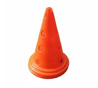Wswqop Cono da Allenamento Agilità Cono Marker PE Stabilità con Base Arrotondata E Fori per Aste per Drill di Velocità Adatto per Calcio Lezioni Motorie, color to 3