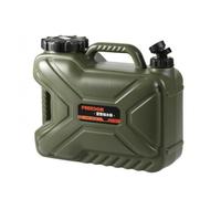 Wswqop Contenitore per Acqua da Esterno Tanica Bidone Serbatoio Jerrycan con Apertura Ampia E Tappo di Tenuta per Riempimento E Versamento Puliti Struttura, 12 Litri