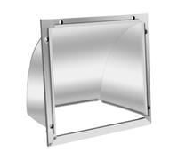 Wswqop Copertura per Sfiato 'asciugatrice, Griglia di Ventilazione per ' a Parete, Argento, Facile Da Installare, Copertura per Sfiato, 12 Inch