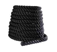 Wswqop Corda da Allenamento per Esercizi - Lunghezze: 2,89 M/3,99 M, Larghezza: 3,8 Cm, 38 mm x 2,8 m Nero