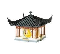 Wswqop Decorazione per Acquario, Scultura in Miniatura a Forma di Pagoda, Versatile Decorazione per Vasi da Fiori, Micro Paesaggio