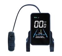 Wswqop Display Elettronico, Indicatore per Bicicletta, Dispositivo di Misurazione, Ciclocomputer - Pannello di Controllo, Elettrometro Multifunzione Leggero