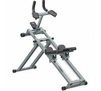 Wswqop Fitness Climbing Machine Arrampicatore Stepper Multifunzionale Attrezzo Cardio per Addome Glutei Cosce in Acciaio al