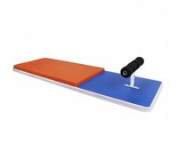 Wswqop Fitness Testing Board Addominali Tavola Sit Up Allenamento Core con Rulli Imbottiti E Struttura Robusta per Test Adatta per Studenti Scuole Allenamento a Casa