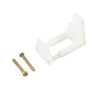 Wswqop Guida Porta Scorrevole Staffa Guida Fermo Scorrevole Binario Guida Materiale Plastica E Metallo Montaggio a Pavimento Stabilizza Porta Riduce