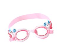 Wswqop Occhialini da Nuoto per Bambini, Fascia Elastica Ampia E Regolabile, Lenti Antiappannamento E a Tenuta Stagna, per Bambini dai 2 agli 8 Anni, Allename, Arcobaleno