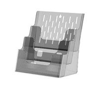 Wswqop Organizer da parete per documenti, organizer per documenti, organizer da scrivania per ordinare, quaderni, lettere, casa, grigio