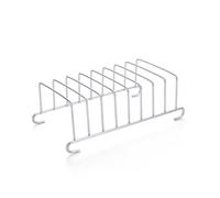 Wswqop Pane Acciaio Inox Basso Profilo di Pane con Divisori Verticali Stabile Accessorio da per Crocstificazione Degli Alimenti, Stile A