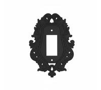 Wswqop Placca Interruttore Luce Placca Copri Interruttore Copertura Interruttore Cornice Interruttore con Motivo Classico Barocco per Valorizzare Ambienti, V969-C