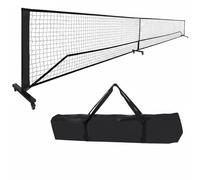 Wswqop Rete da Pickleball Portatile Rete Allenamento Rete Pratica Rete Smontabile con Base Solida E Cornice di Sostegno