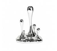 Wswqop Scultura Ornamentale in Resina con Superficie a Specchio per Vetrina Contenitore Bacheca Oggetto Decorativo per Arredamento Minimalista per Soggiorno Ingresso, L