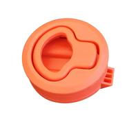 Wswqop Serratura a Tirante a Filo, in Nylon, per Porta Rotonda, per Armadietto, Ferramenta, Serratura a Tirante E Sollevamento, per Barche, per Armadietti, Y, Arancione