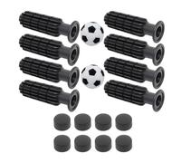 Wswqop Set da Calcio Balilla da 8 Pezzi con Maniglia E 2 Palline Piccole, Pratico per Bambini.