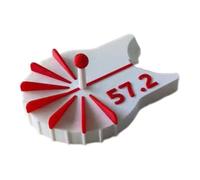 Wswqop Strumento per L'allenamento alla Mira nel Biliardo, Accessori per Il Biliardo, Componenti, Ausilio per L'allenamento nel Biliardo, Strumento P, 30 Gradi