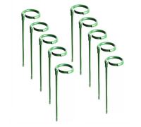 Wswqop Support Stakes Cerchio Sostegno Piante Bastoncini Giardino Anello Fiori Stecche Vaso Anello Guida con Chiusura Aperta per Gestione Semplice Delle Piante Adatto a Vasi Serre Interni, 45 Cm