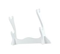 Wswqop Supporto da Tavolo per Spada da Samurai, Supporto per Flauto Cinese, Supporto per Spada, Regalo di Inaugurazione della Casa, Accessori Bianchi Robusti, 2 Livelli