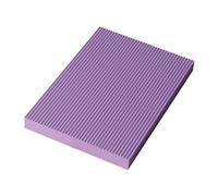 Wswqop Tappetino di Equilibrio in Schiuma Antiscivolo per Esercizi di Danza, Pilates E Altro Ancora; Ideale per Rafforzare Caviglie E Ginocchia, Viola, L