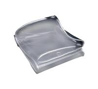 Wswqop Telone Trasparente Impermeabile E Resistente Agli Strappi, Da Giardino Multiuso, Impermeabile Alla Pioggia, per Veicoli, Barche E, 2x4m