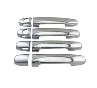 WSX5FC Decorativa Maniglia Esterna Dell'auto 10pc Auto ABS Accessori Cromati Placcato Maniglia Della Porta Ciotola Di Copertura Trim Pasta Stile Per RAV 4 2006 2007 2008 2009 2010 2012