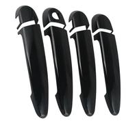 WSX5FC Decorativa Maniglia Esterna Dell'auto 4 Pz/set Per E87 E90 E91 E92 E93 F30 Per X1 X2 X3 X4 X6 Maniglia Della Porta Copertura Trim Plastica ABS Gloss Nero Accessori Auto