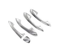 WSX5FC Decorativa Maniglia Esterna Dell'auto Auto ABS Cromato Esterno Maniglia Della Copertura Trim Adesivo Per W205 Per GLC X253 E W213 Accessori CON GUIDA A SINISTRA