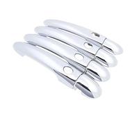 WSX5FC Decorativa Maniglia Esterna Dell'auto Auto Maniglia Della Porta Coperture Per Megane II MK2 2003~2007 2008 Imitazione In Fibra Di Carbonio O Chrome Adesivi Per Accessori