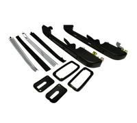 WSX5FC Decorativa Maniglia Esterna Dell'auto Maniglia Per Porta Esterna Nera Da 1 O 2 4 Pezzi Per Caddy I Per Derby II Mk1 Mk2 Per Scirocco Per Santana