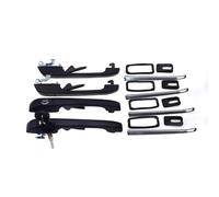 WSX5FC Decorativa Maniglia Esterna Dell'auto Maniglia Per Porta Esterna Nera Da 1 O 2 4 Pezzi Per Caddy I Per Derby II Mk1 Mk2 Per Scirocco Per Santana