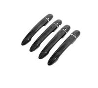 WSX5FC Decorativa Maniglia Esterna Dell'auto Per Modus Accessories 2004~2012 2010 Maniglia Per Porta Auto In Fibra Di Carbonio Imitazione O Copertura Per Maniglie Cromate