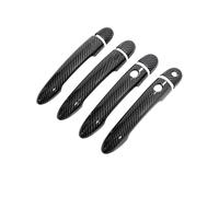 WSX5FC Decorativa Maniglia Esterna Dell'auto Per Modus Accessories 2004~2012 2010 Maniglia Per Porta Auto In Fibra Di Carbonio Imitazione O Copertura Per Maniglie Cromate