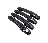 WSX5FC Decorativa Maniglia Esterna Dell'auto Per Vios Per Yaris XP40 XP90 XP150 Per Belta 2002~2017 Auto Imitazione In Fibra Di Carbonio Maniglie O Accessori Per Porte Cromate