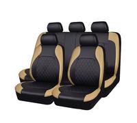 WSXCDE Auto Set Coprisedili, per Dacia Duster III (2024-2025) Pelle Confortevole Coprisedile Copri Traspirante Antiscivolo Anteriori Posteriori Protezione Sedile,C