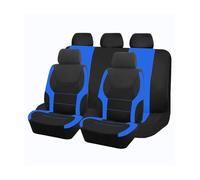 WSXCDE Auto Set Coprisedili, per Fiat 600 Hybrid 2024 2025+ Pelle Confortevole Coprisedile Copri Traspirante Antiscivolo Anteriori Posteriori Protezione Sedile,A