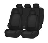 WSXCDE Auto Set Coprisedili, per Volvo S80 2006-2012 Pelle Confortevole Coprisedile Copri Traspirante Antiscivolo Anteriori Posteriori Protezione Sedile,A