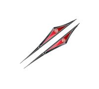 WSXCDE Auto Stemmi, per MG HS 2018-2022 Auto Cofano Anteriore e Posteriore Carrozzeria Emblema, 3D Laterale Distintivo Adesivi Auto, Antipolvere,E