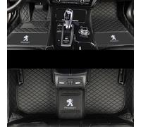 WSXCDE Auto Tappetini, per Peugeot 3008 GT Line 2018-2022 Tutte Le Intemperie Antiusura Antiscivolo Protezione Moquette Piena Copertura Auto Tappetini,C-RHD