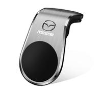 WSXCDE Supporto Auto, per Mazda 2 3 5 6 M5 Ms CX-4 CX-5 CX6 M3 M6 MX3 MX5 - Supporto per Cellulare Auto Regolabile con Rotazione a 360° e Base Magnetica