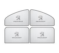 WSXCDE Tendine Parasole Auto, per Peugeot 2008 2013-2019 Tendine Parasole Auto Finestrini Laterali, Tende Oscuranti Vetri Auto, Anti-UV Traspirante,4pcs