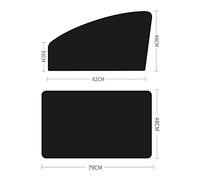 WSXCDE Tendine Parasole Auto, per Peugeot 3008 5008 2016-2022 Tendine Parasole Auto Finestrini Laterali, Tende Oscuranti Vetri Auto, Anti-UV Traspirante,4pcs