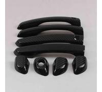 WSYLJX Coperchio Maniglia Portiera Auto per Hyundai I30 2017 2018 2019 2020, Exterior Door Handle Trim Cover, Auto Maniglia Protettore Esterno Accessorio,Normal-Carbon 1 Hole 2 Smart