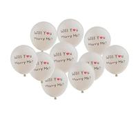 Wsymxuo 3 Palloncini Da 10 con "Mi Vuoi Sposare?", Palloncini per di Matrimonio