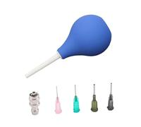 Wsymxuo Applicatore di Precisione per Applicare Liquidi su Ceramica, Argilla, Vernice E Smalto. Realizzato in Gomma. Facile da Maneggiare. Adatto per, Palla Blu Grande