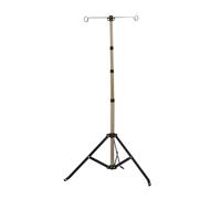 Wsymxuo Asta Porta Lampada Telescopico Treppiede Portatile Supporto per Campeggiatori, Escursionisti, Campeggio, Giardino, Pesca Notturna, Champagne