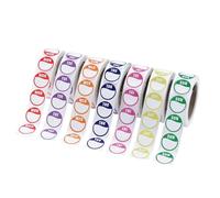 Wsymxuo Etichette Dei Giorni Della Settimana Etichettatura Degli Alimenti Da 2 Cm