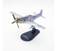 Wsymxuo Modellino Aereo da Caccia Storico Stabile Modello di Aereo Pressofuso Durevole Modellino di per Vetrina, Ufficio, P-51D Mustang 1 72, 354° Gruppo Caccia, 353° Squadrone