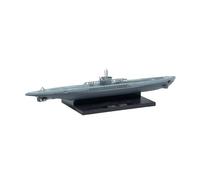 Wsymxuo Modellino di Sommergibile con Base Militare Sommergibile in con Supporto Storico per Collezionisti, Ufficio, Sottomarino U-181 Della Marina Tedesca