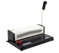 Wsymxuo Perforatrice da Tavolo Manuale Perforatore a Leva Regolabile Cancelleria per Scuola, A5（22孔）