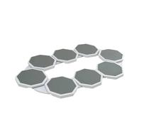 Wsymxuo Piatto da Portata Rotante Design Pieghevole a Moduli Vassoio Modulare Girevole Risparmio di Spazio Vassoio Ottagonale Girevole per Buffet
