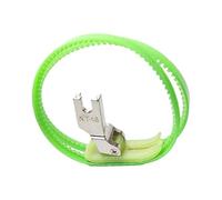 Wsymxuo Roller Presser Foot Pressino Anello Macchina Da Cucire Ricambio Rullo Macchina Alta Compattezza Facile Da Usare Adatto per Cucito Pelli Tessuti, Doppi anelli